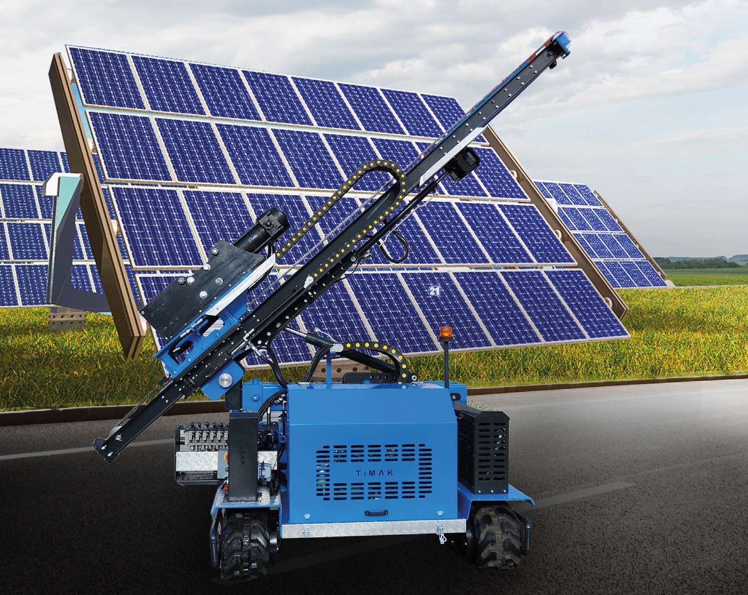 Üretime kesintisiz bir şekilde devam ediyoruz. Stokta makinelerimiz mevcuttur.