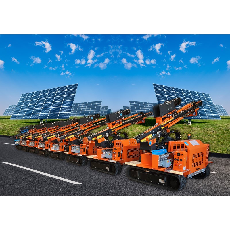 Güneş Enerjisi Panel Direği Çakma Aracı